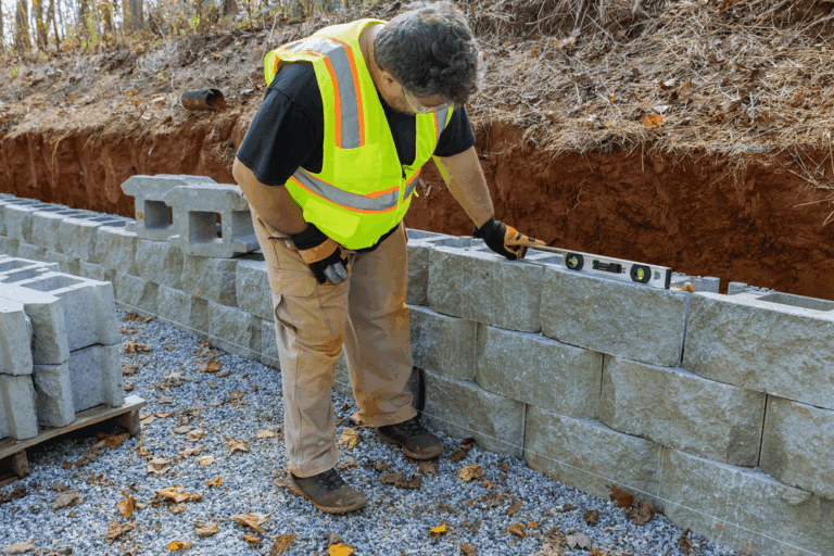 Signs You Need a Retaining Wall Inspection on Leaning Walls
