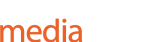 Mediaboss White Logo